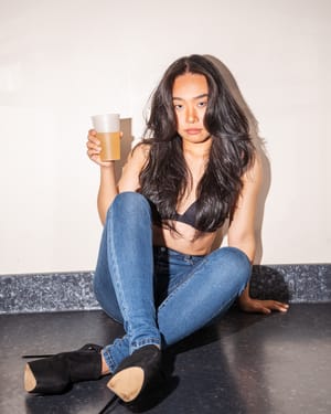 Zoe Song indoors in December 2023